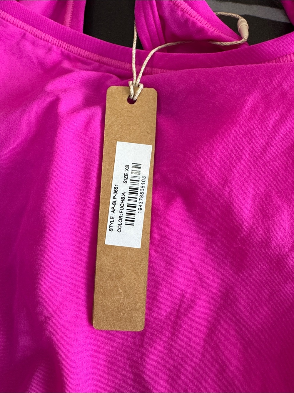 SKIMS Fuchsia Pink Slip Chemise - Picture 2 of 4